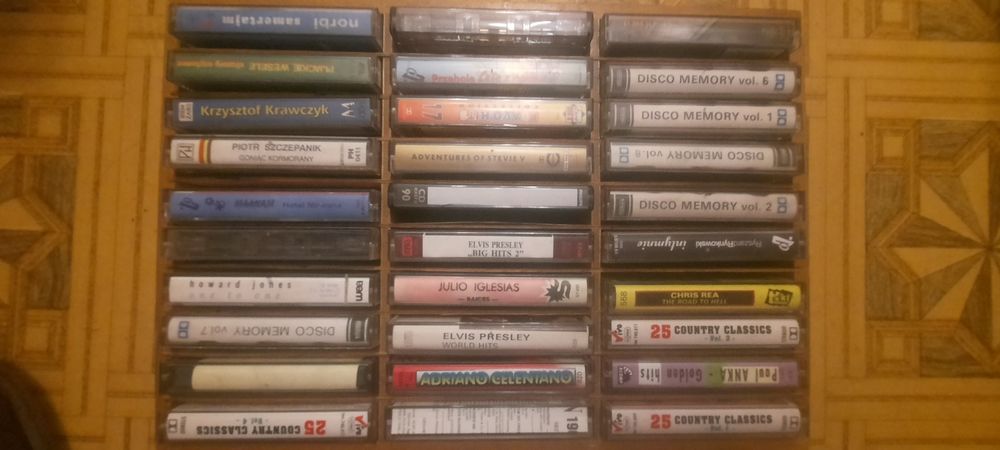 Kasety magnetofonowe 52szt.