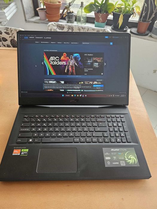 MSI Alpha 17 AMD Ryzen 9 7945HX/32GB/1TB SSD/RTX 4070