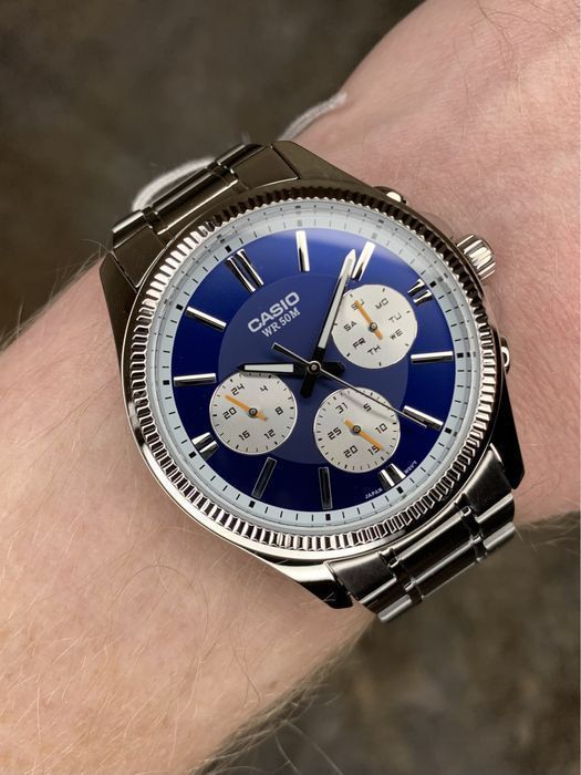 Годинник чоловічий Casio MTP-1375D-2A2 Оригінал Гарантія Часы мужские