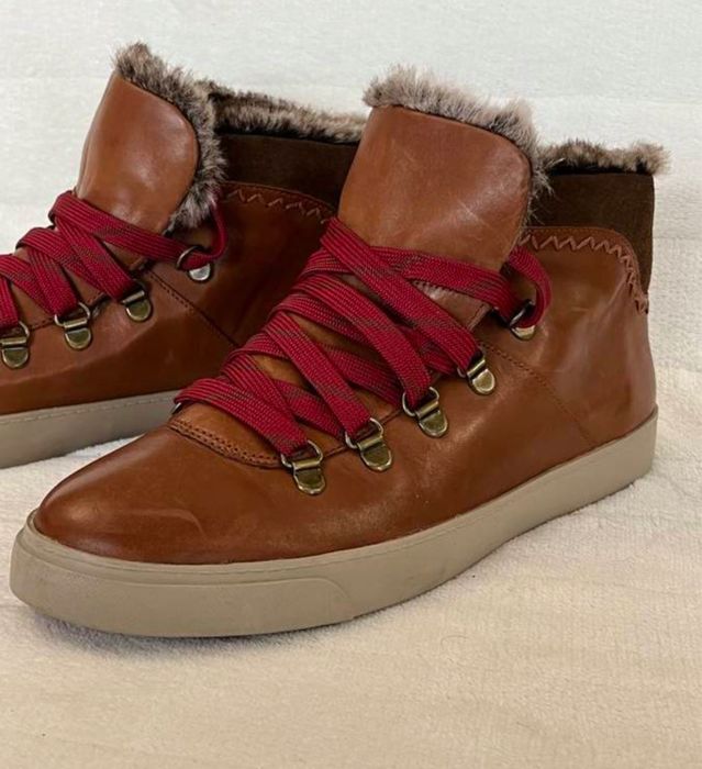 Шкіряні фірмові черевики Clarks