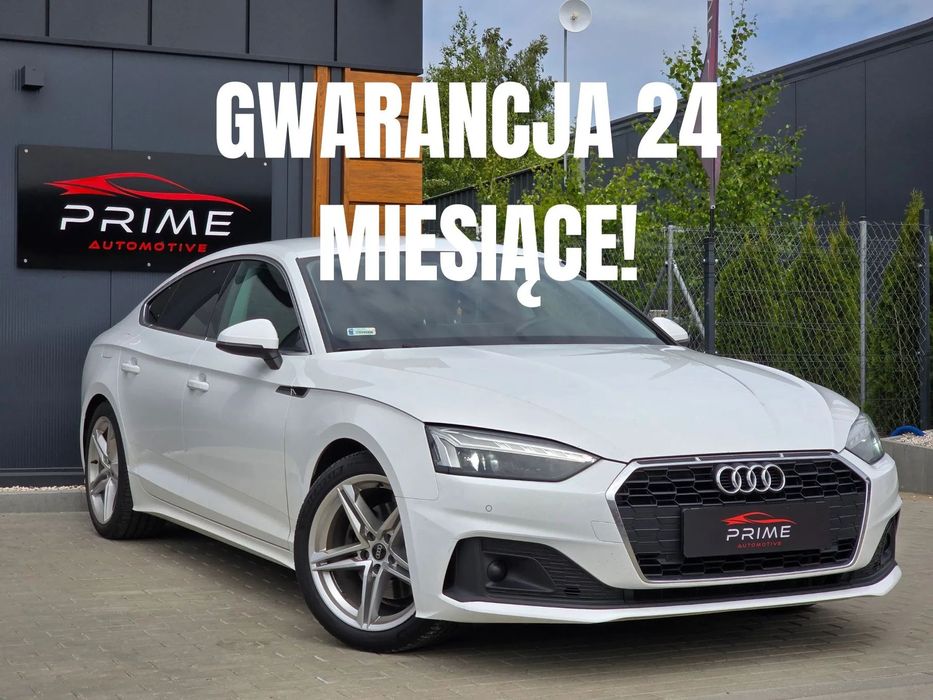 Audi A5 Sportback Salon PL | 2.0 TDi 163KM | Sportback | Historia serwisowa | FV23%