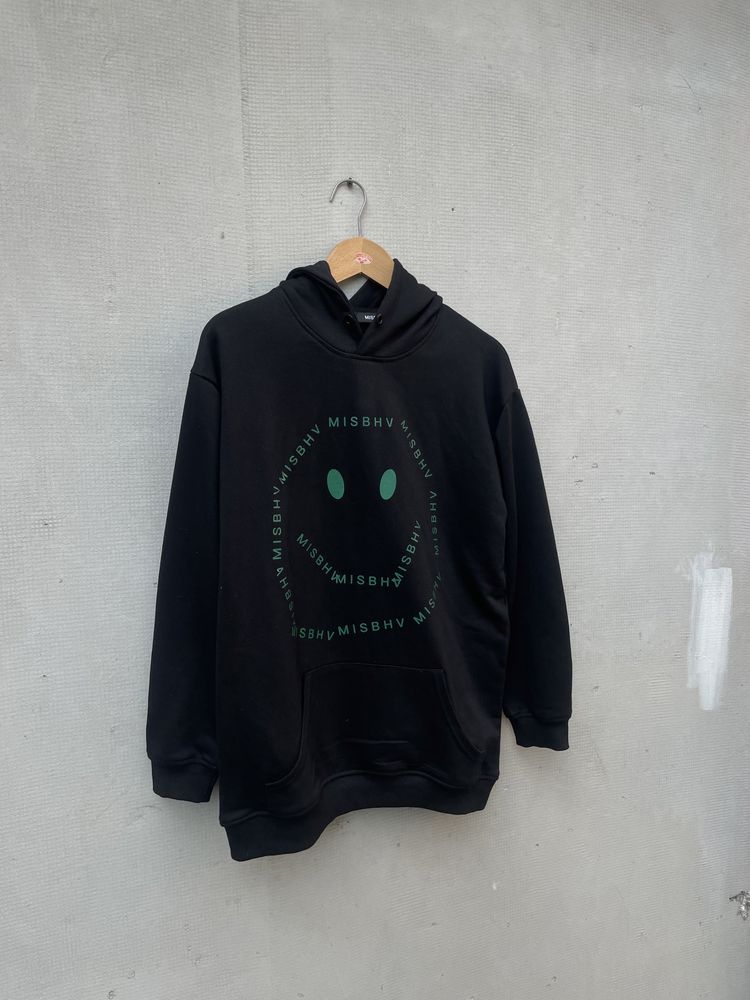 Misbhv Bluza Smiley logo hoodie vintage cyber y2k bluza