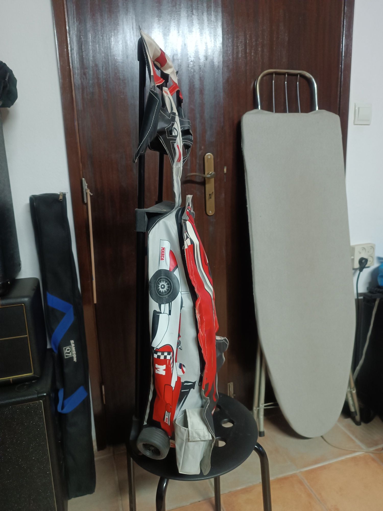 Mochila de criança, fórmula 1