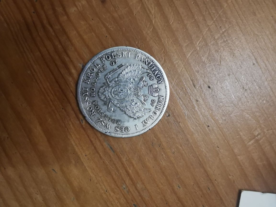 Moneta 10zł Polskie Mikołay l 1827r