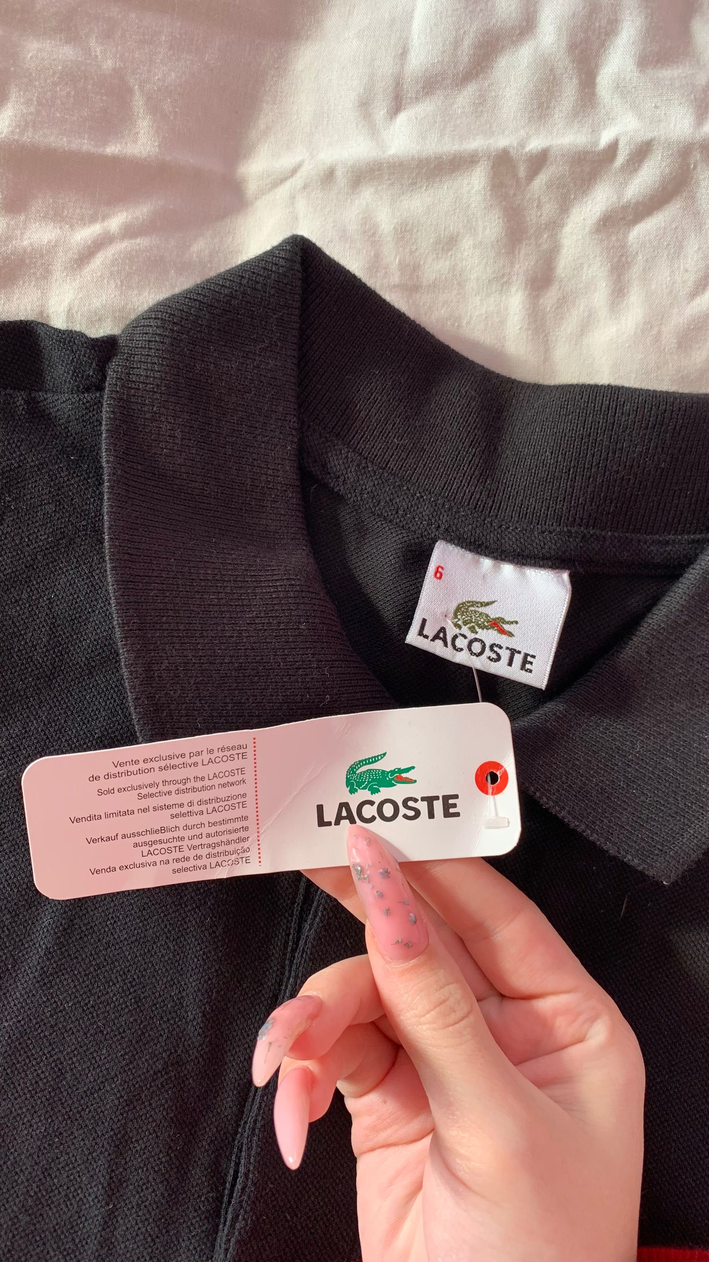 футболка LACOSTE