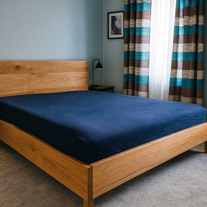 Łóżko dębowe lewitujace 200x160