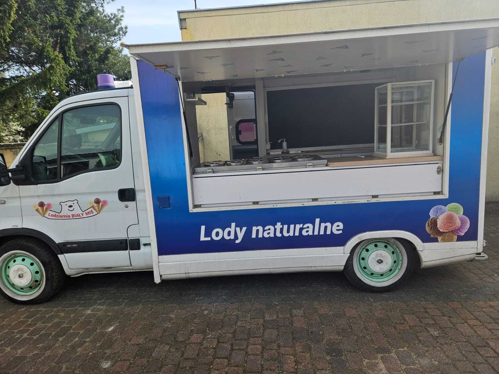 Renault Master lodziarnia foodtruck samochód do sprzedaży lodów