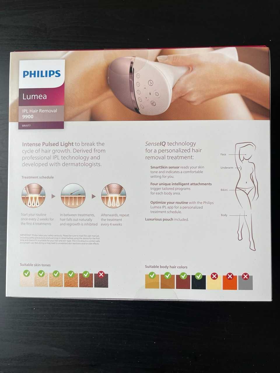 Depilator PHILIPS Lumea 9900 SkinAI BRI977/00