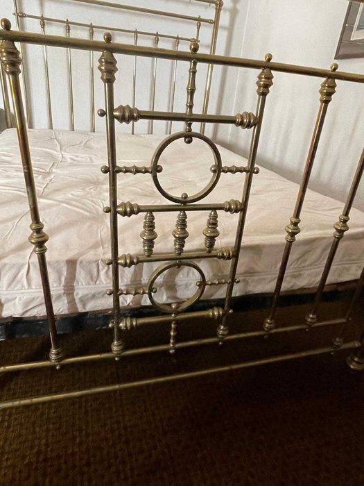 Cama de Latão Vintage Casal