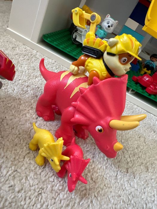 Figurki psi patrol DINO RESCUE paw patrol dinozaury chase marschal