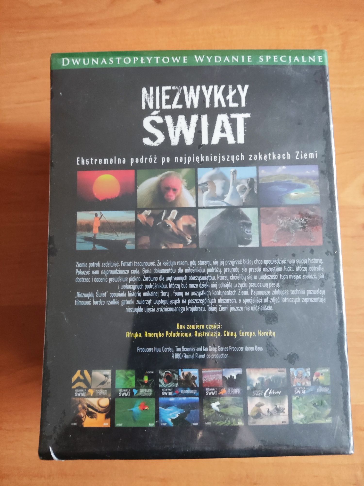 Zestaw płyt " Niezwykły Świat"