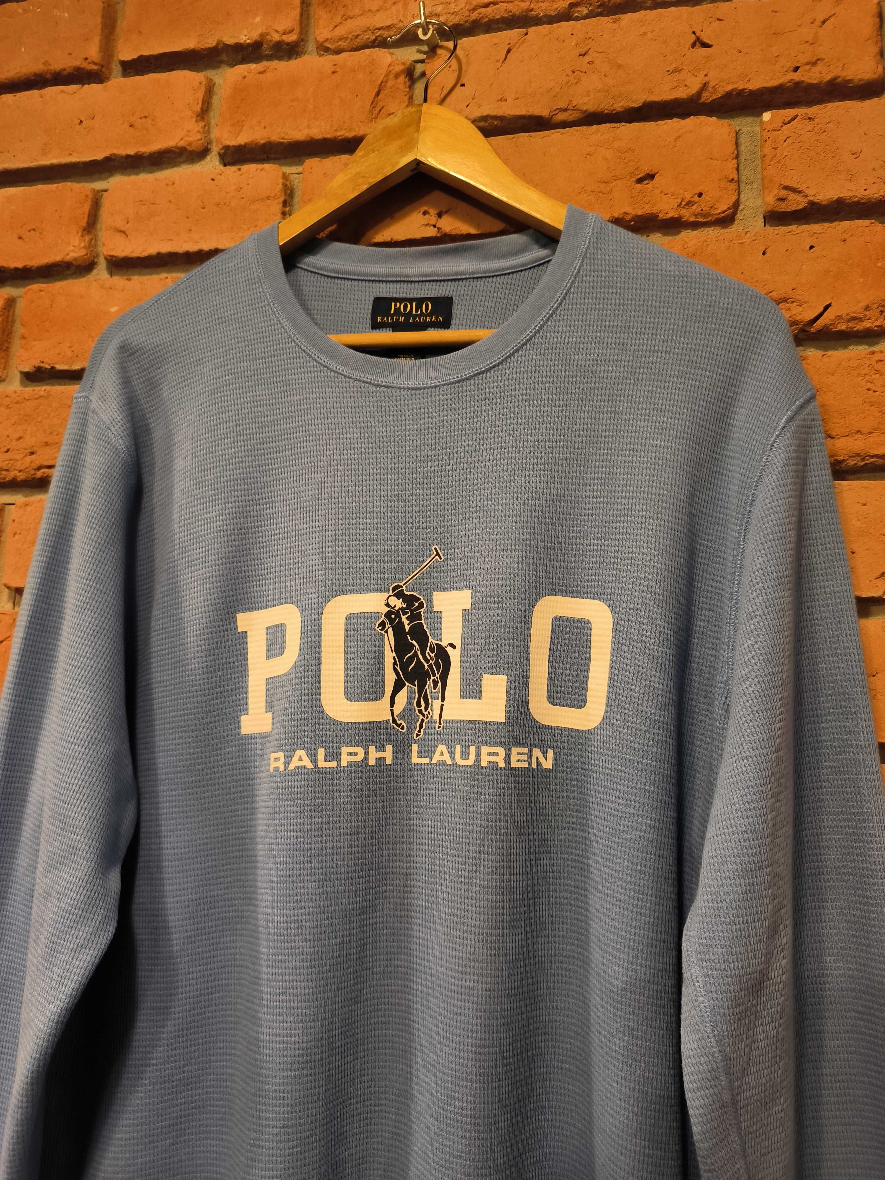 Bluza Polo Ralph Lauren Duże Logo Sleepwear Piżama