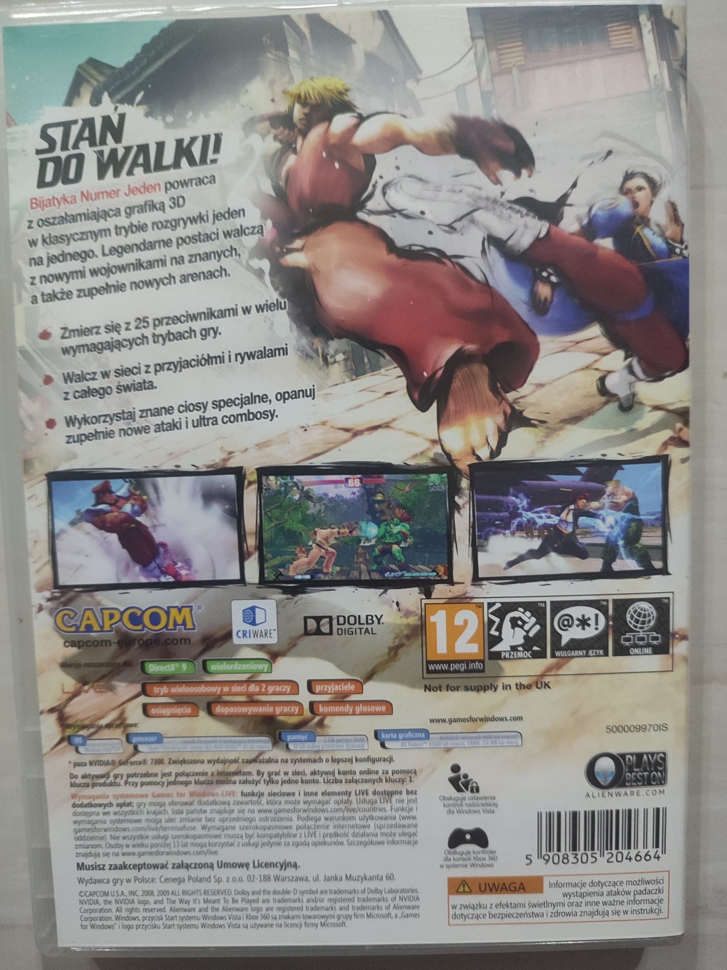 Gra na PC Street Fighter 4