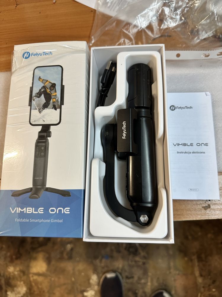 Vimble One gimbal 2 osiowy kijek selfie
