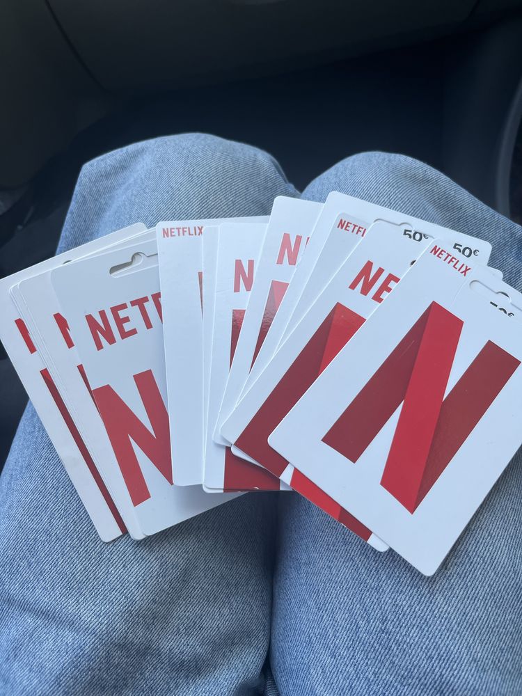 Cartões Pré-pagos Netlix