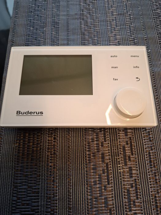 Sterownik, pokojówka, piec Buderus RC310
