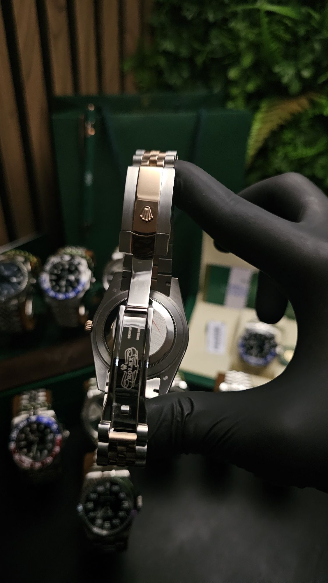 Rolex Datejust mostrador Chocolate