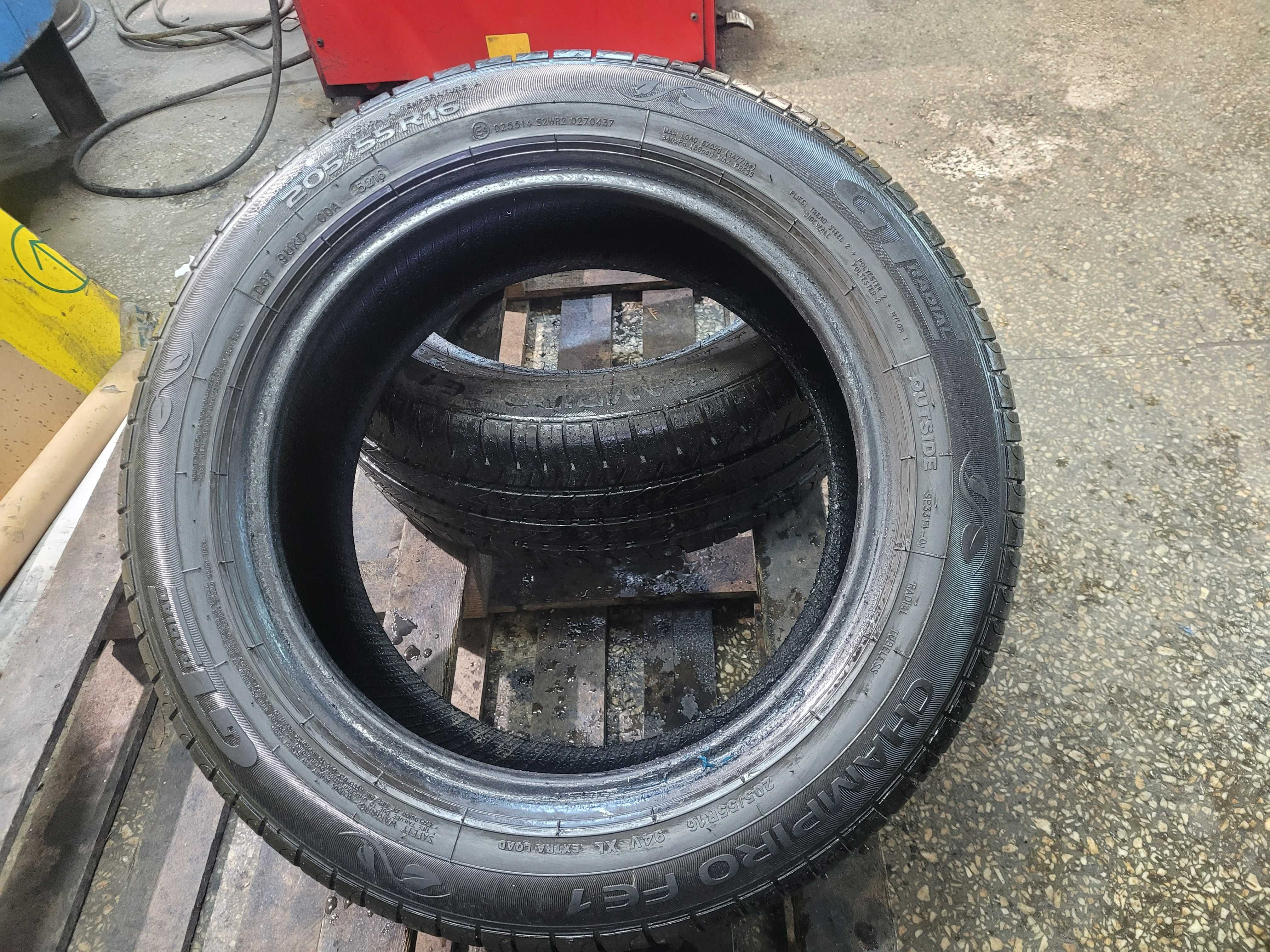 Opony Letnie 205/55R16 GT Radial Champiro FE1 2sztuki Montaż