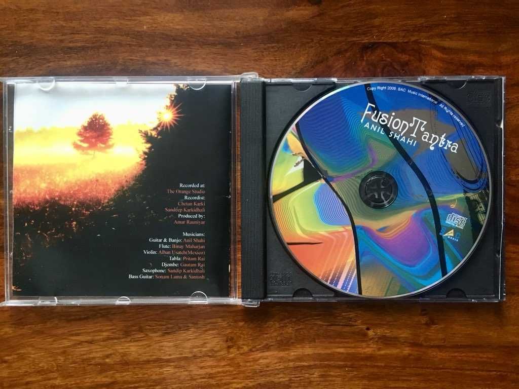 płyta cd - anil shahi - fusion tantra
