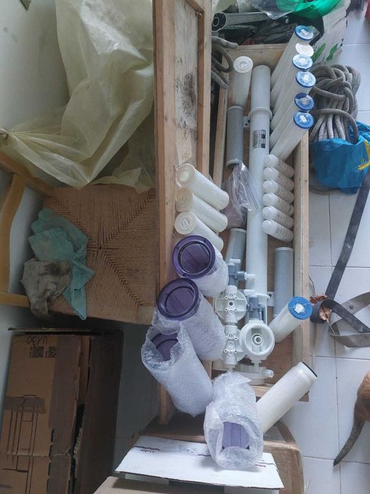 Dessalinizador marítimo profissional ECH₂O Tec–12 V DC–55 litros/hora.