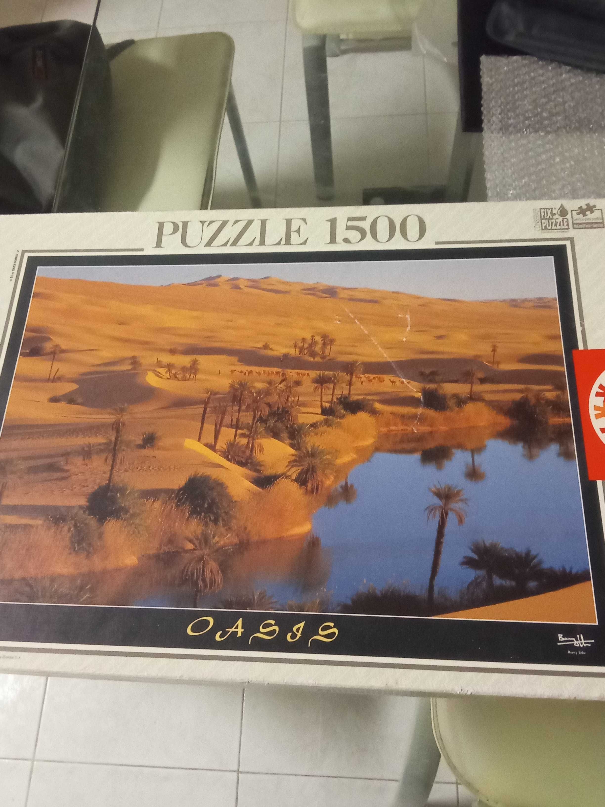 Vendo puzzle de 1500 peças da educa em bom estado