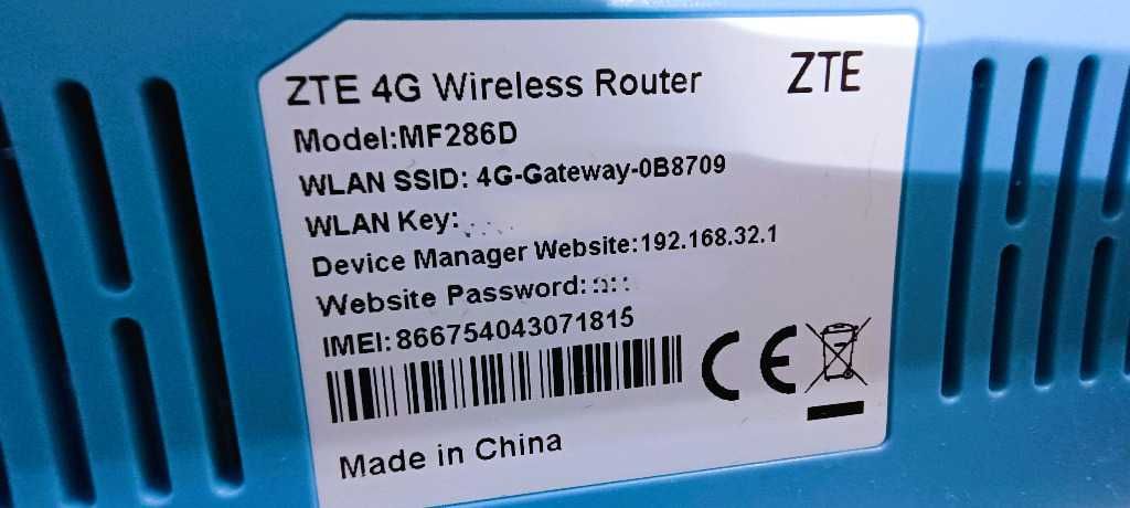 Router ZTE MF286D (cat. 12, soft OpenWRT) – stan idealny. Czytaj Opis!