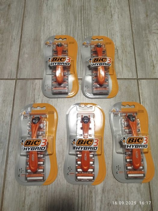 Maszynki Bic 3 Hybrid 5 sztuk