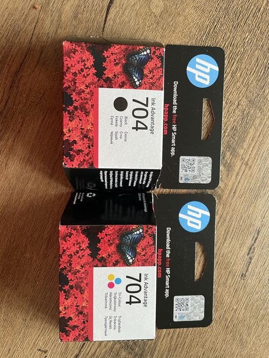 Tusz hp 704 czrny plus kolor zestaw