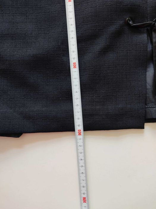 Saia Reta Preta Com racha Com forro handmade Tamanho 48-50