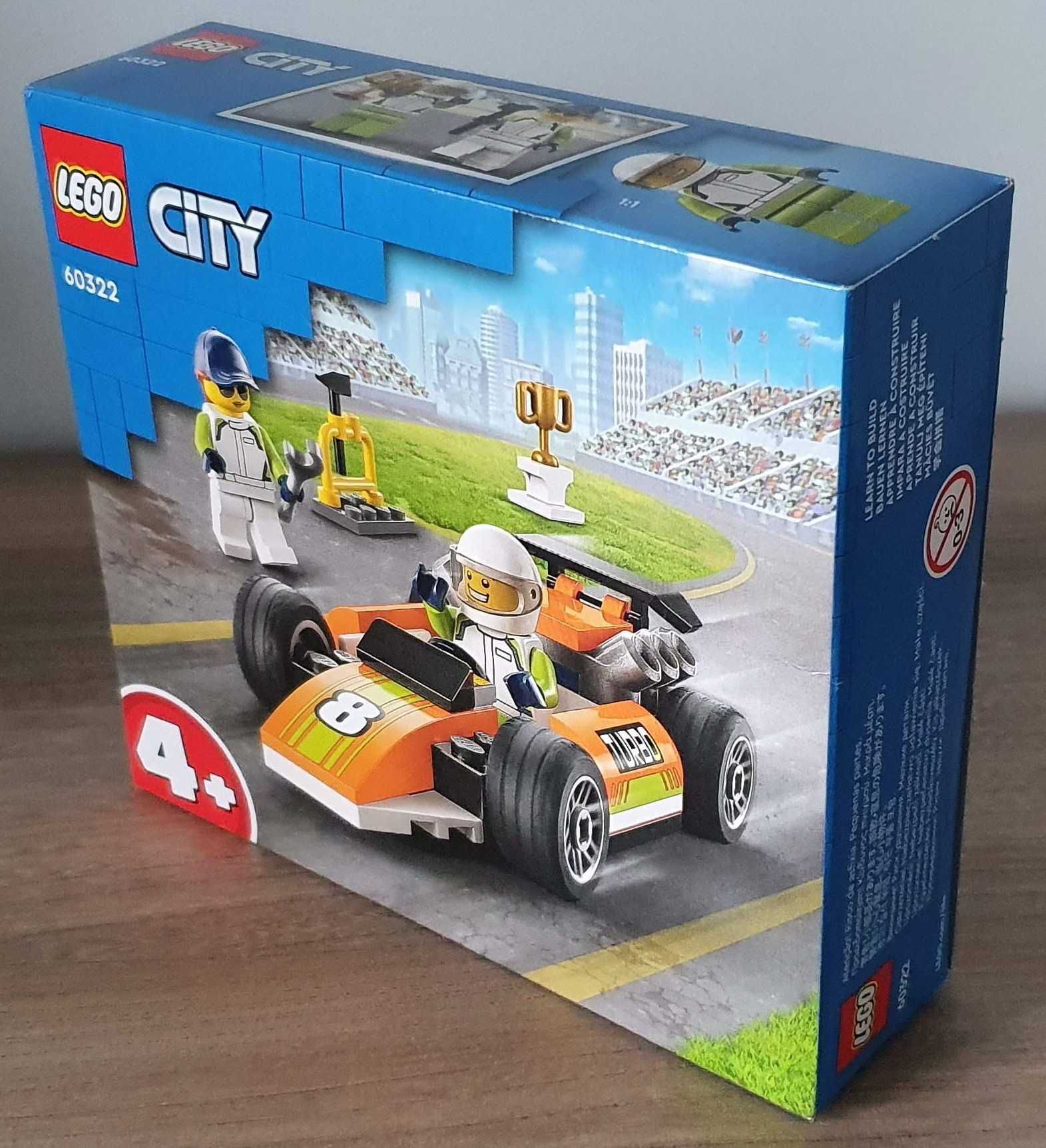 LEGO 60322 City - Samochód wyścigowy nowe