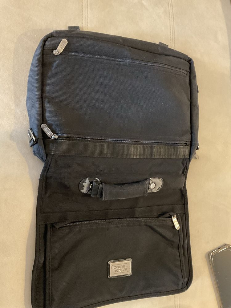 Mala/Pasta Camel Active – Preta, Vários Compartimentos