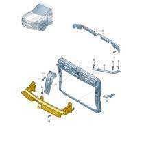 Направляющая кріплення переднего крепление Tiguan Тигуан 16-20-23