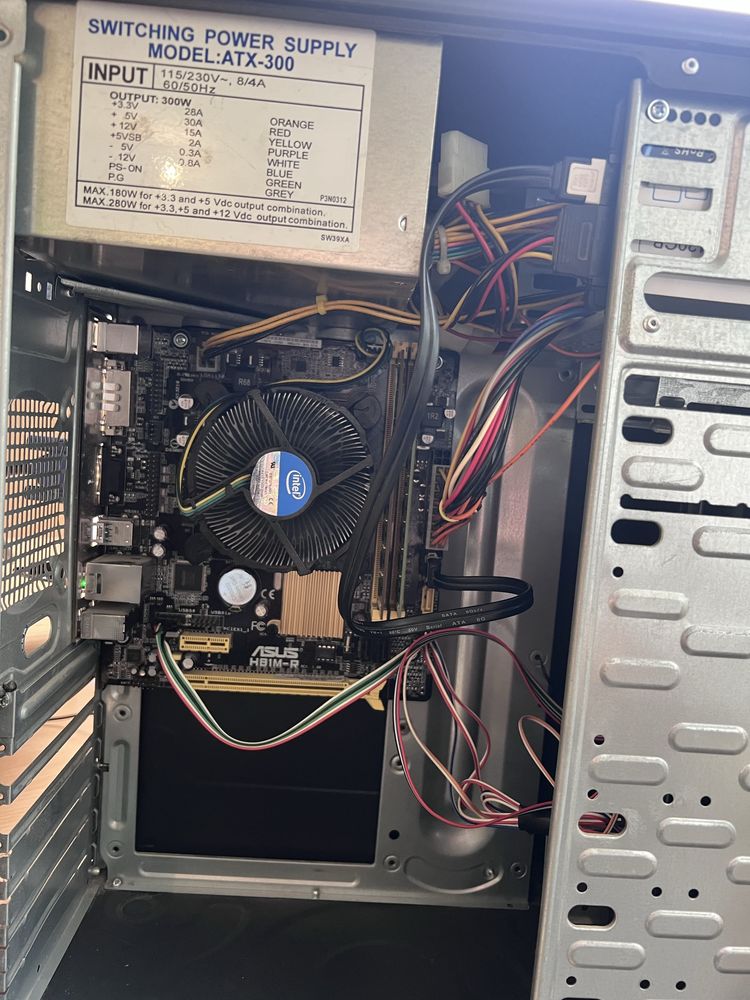 Монитор+ПК pentium g3220/ddr3 4gb/ssd-120gb