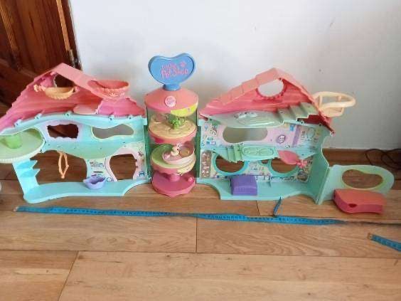 Littlest pet shop Hasbro wielki domek XXL House oryginalny z 2005 LPS