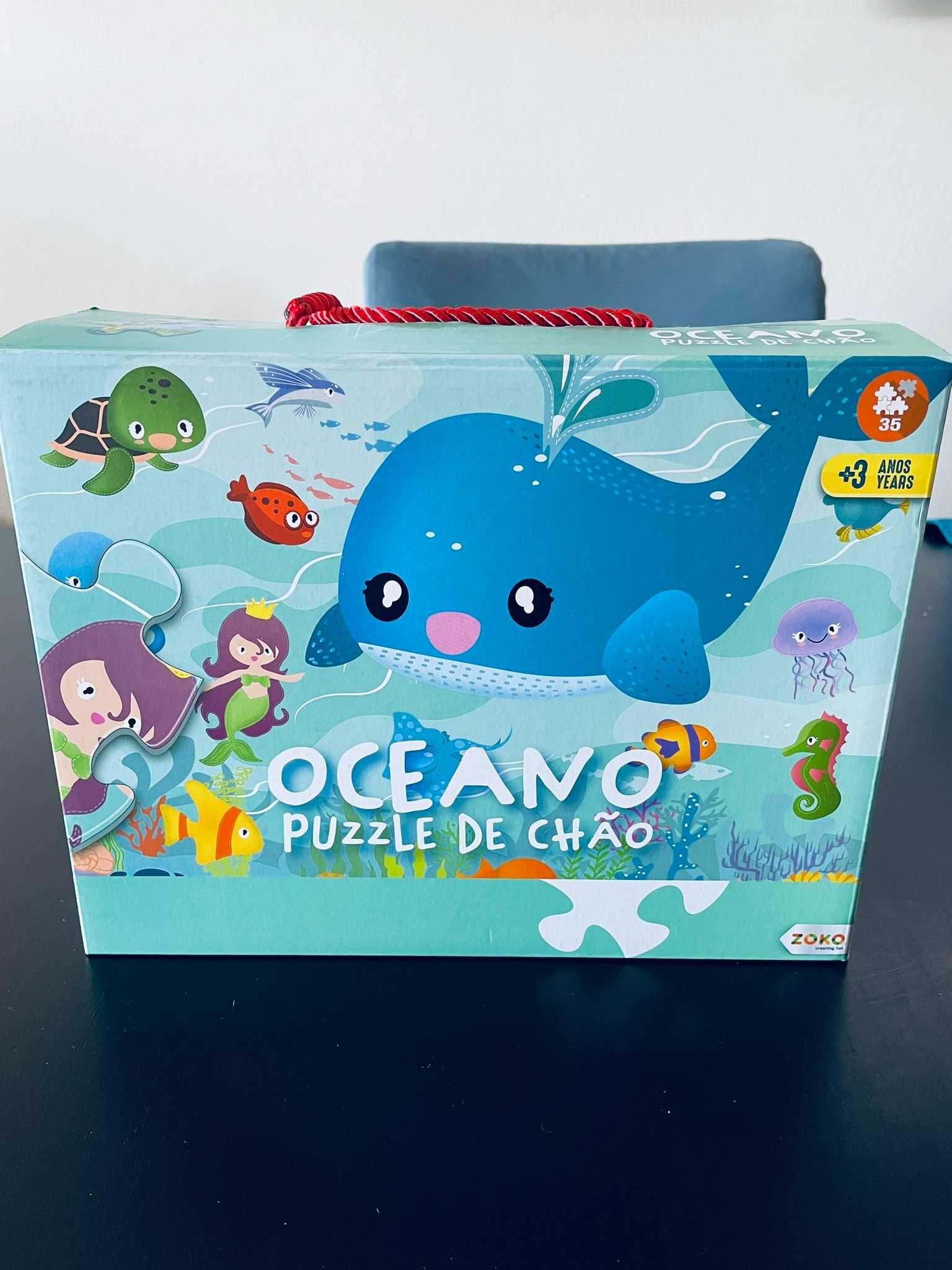 Puzzle de chão - Oceano 35 peças