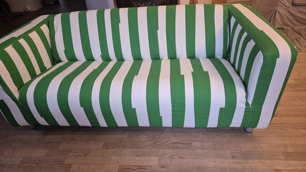 Klippan sofa 2 osobowa nierozkładana nowe obicie Ikea