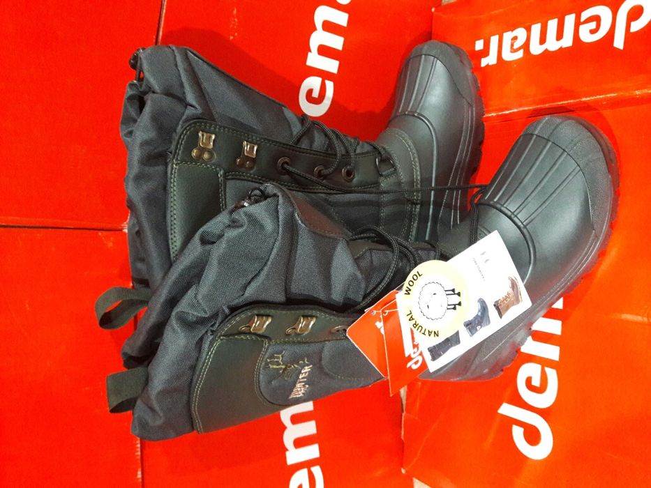 Кращі чоботи зимові на сніг Демар Хантер ПРО Овчина Demar Hunter -50