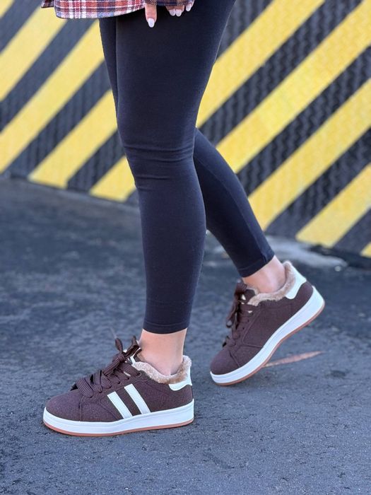 Кеди Зима жіночі утеплені плюшевим хутром жіночі