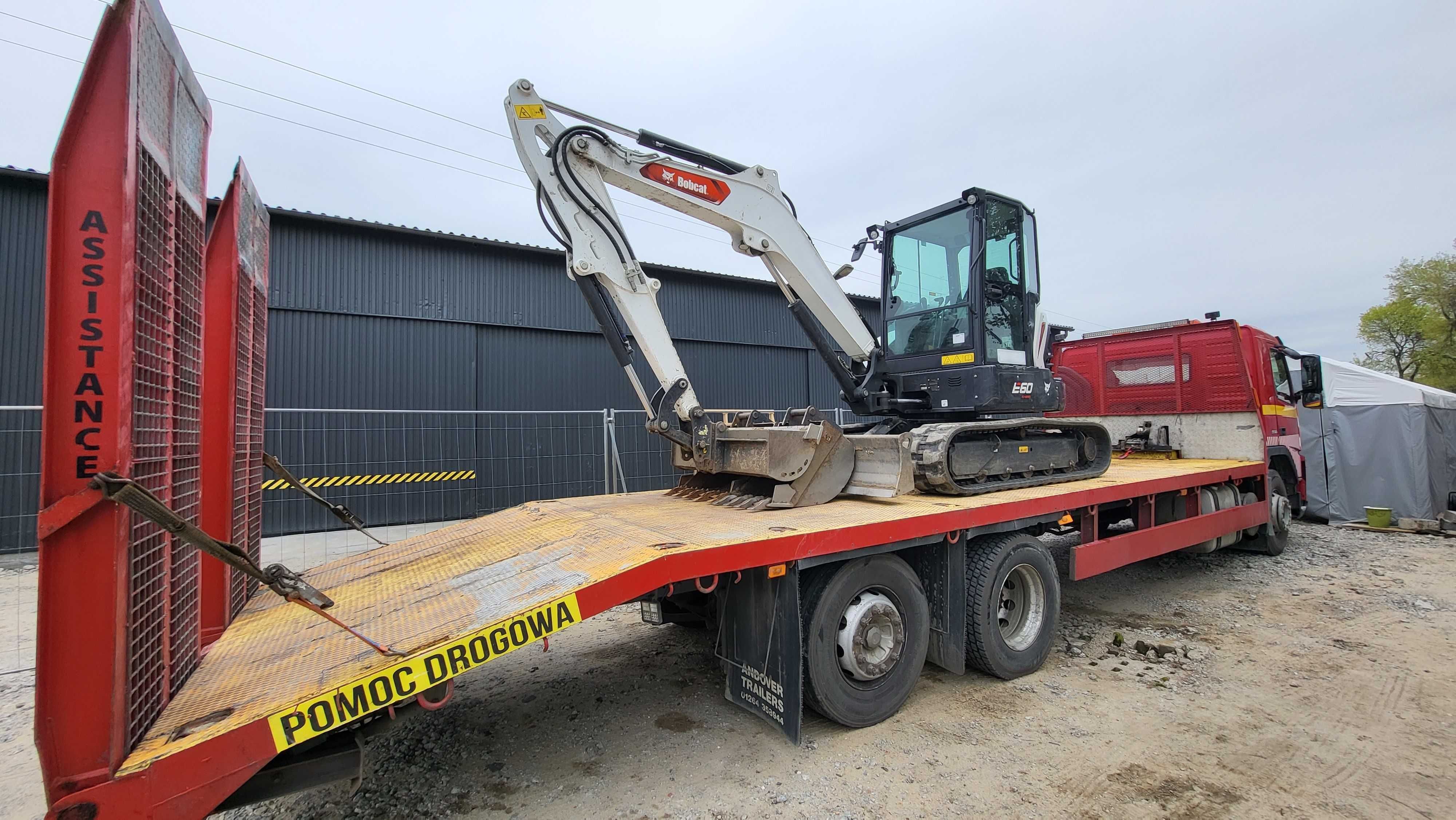 Minikoparka wynajem z operatorem lub bez Bobcat 1,7 - 6 T