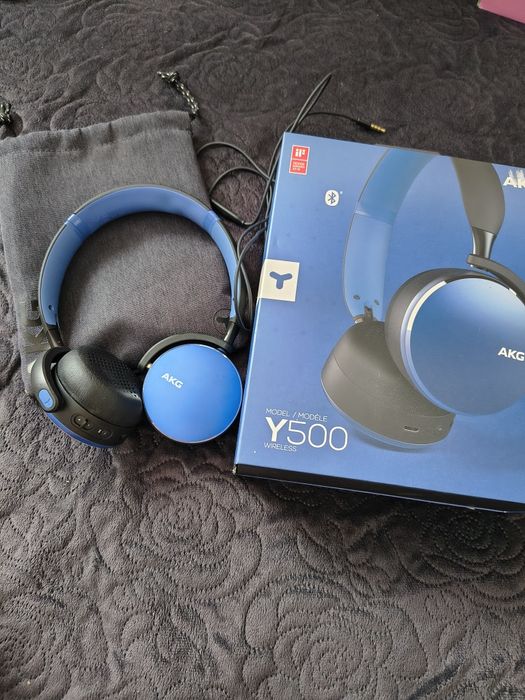 Słuchawki AKG Y500 prawie nowe