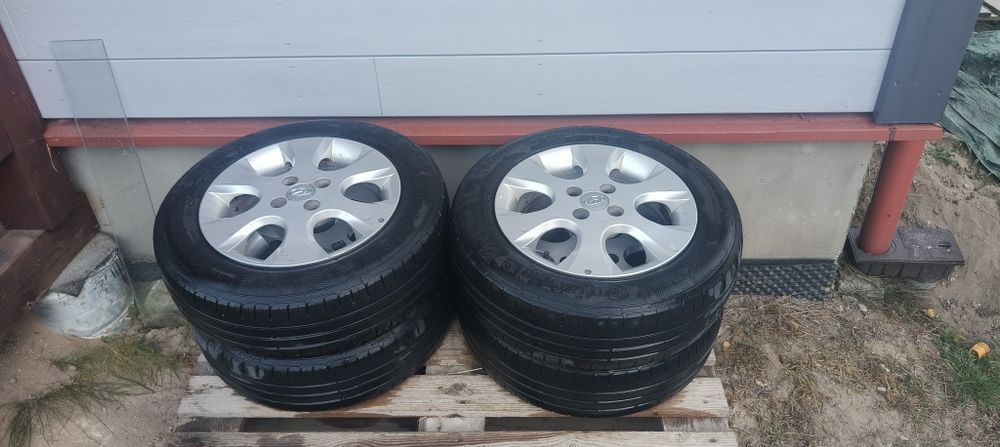 Koła 15" Hyundai orginalne aluminiowe alufelgi