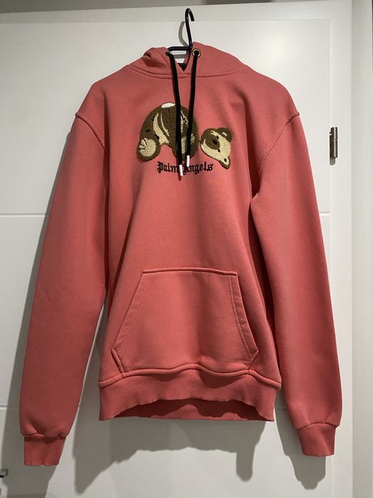 Ciepła Bluza z Misiem i napisem PALM ANGELS 164 cm