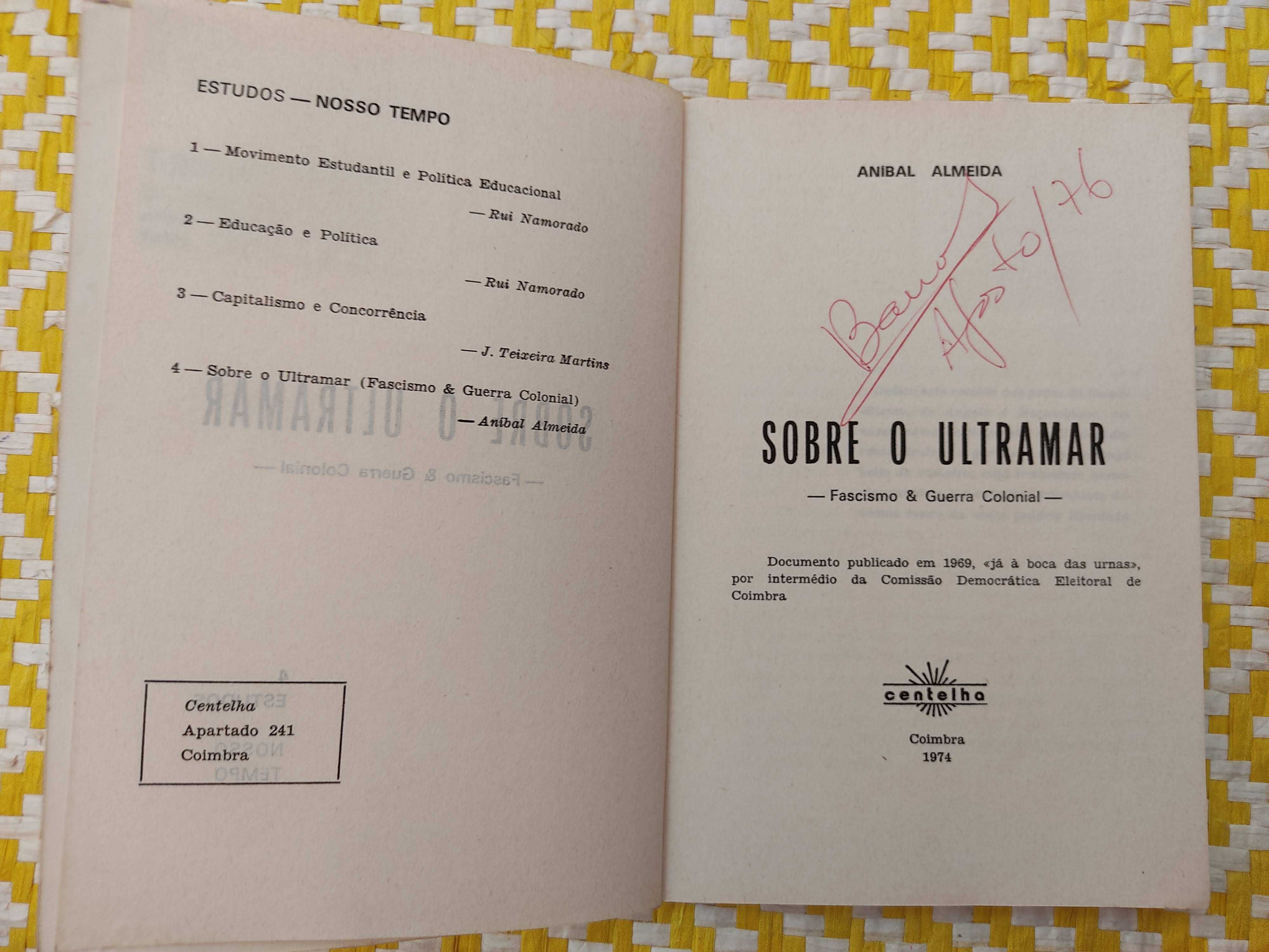 Sobre o Ultramar - Fascismo e Guerra Colonial  - Aníbal Almeida