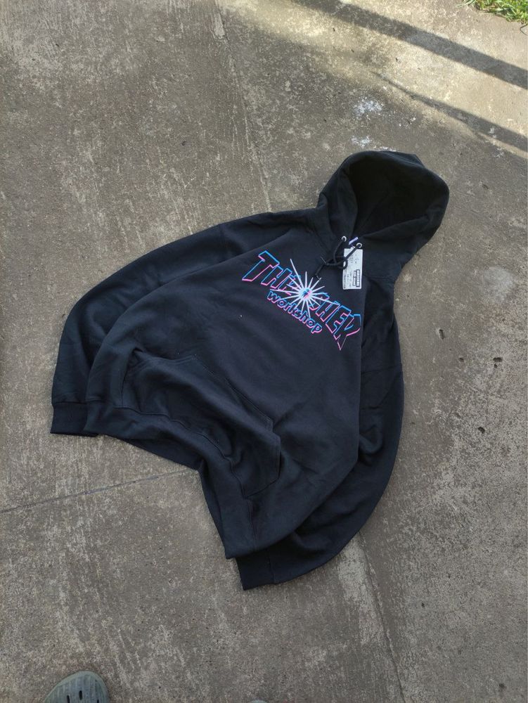 Thrasher hoodie.