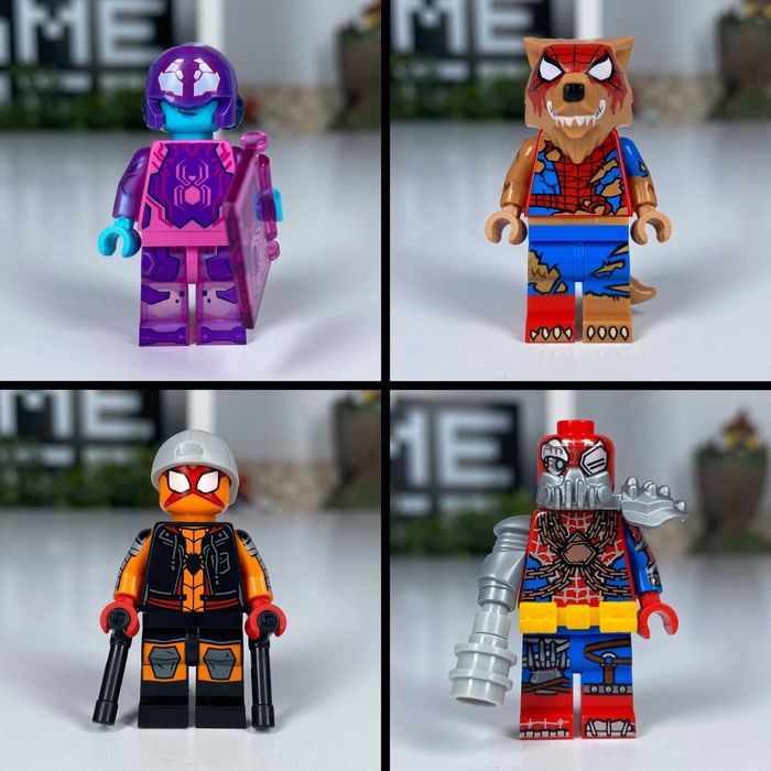 LEGO мініфігурки серії SpiderMan Across SpiderVerse Miles Gwen Новий
