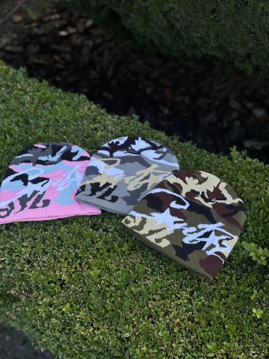 Шапка Corteiz камуфляжна чоловіча зимня шапка Кортеиз шапка Кортез