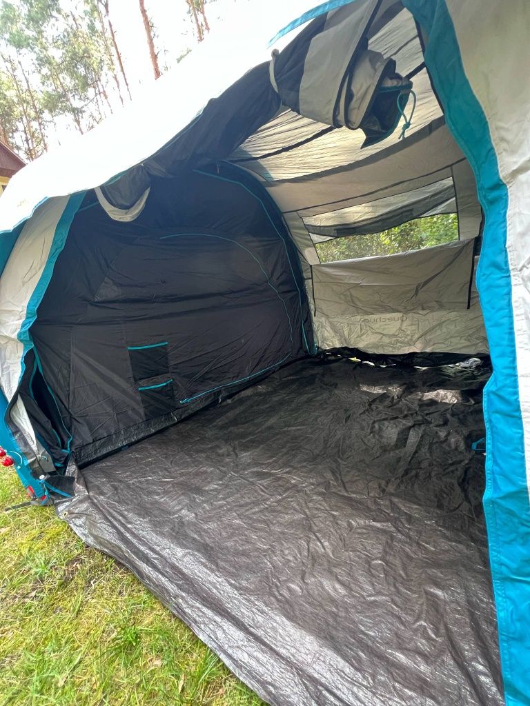 Namiot Quechua Air Seconda 4.2 F&B 4 osobowy, 2 sypialnie