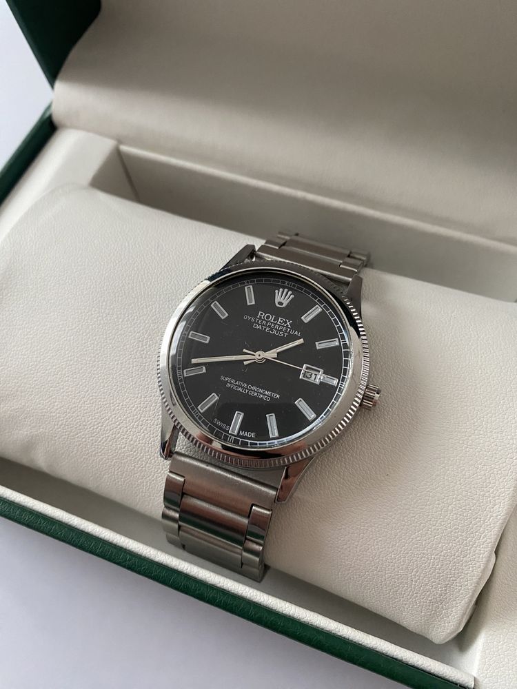 Rolex Datejust Black Dial zegarek nowy zestaw