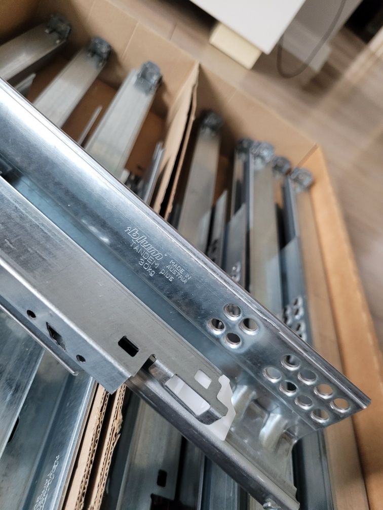 Prowadnice blum tandem 500mm tip-on
