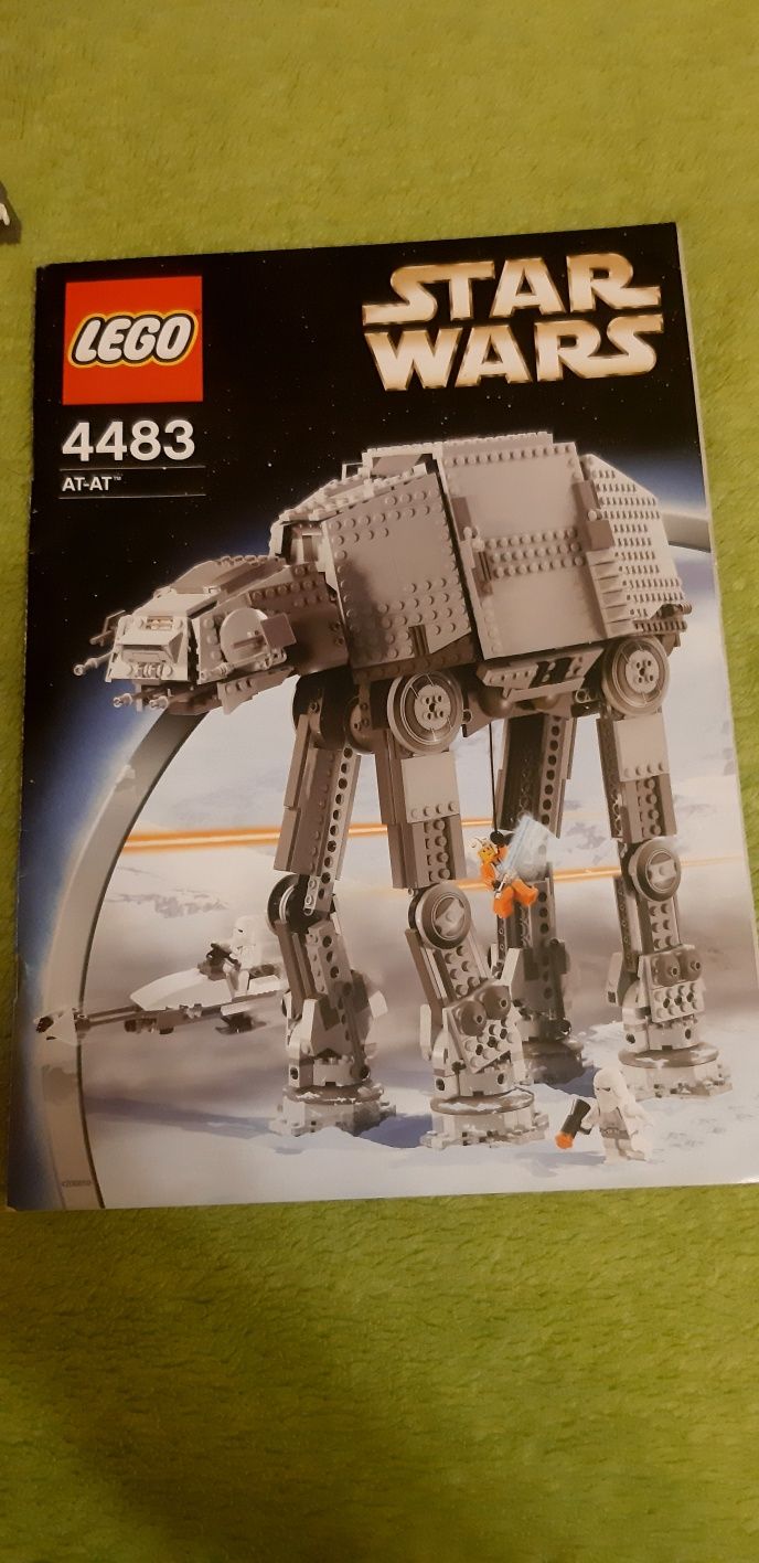 Lego Star Wars AT-AT 4483, 2003 rok unikat gratis 4489 i 8084